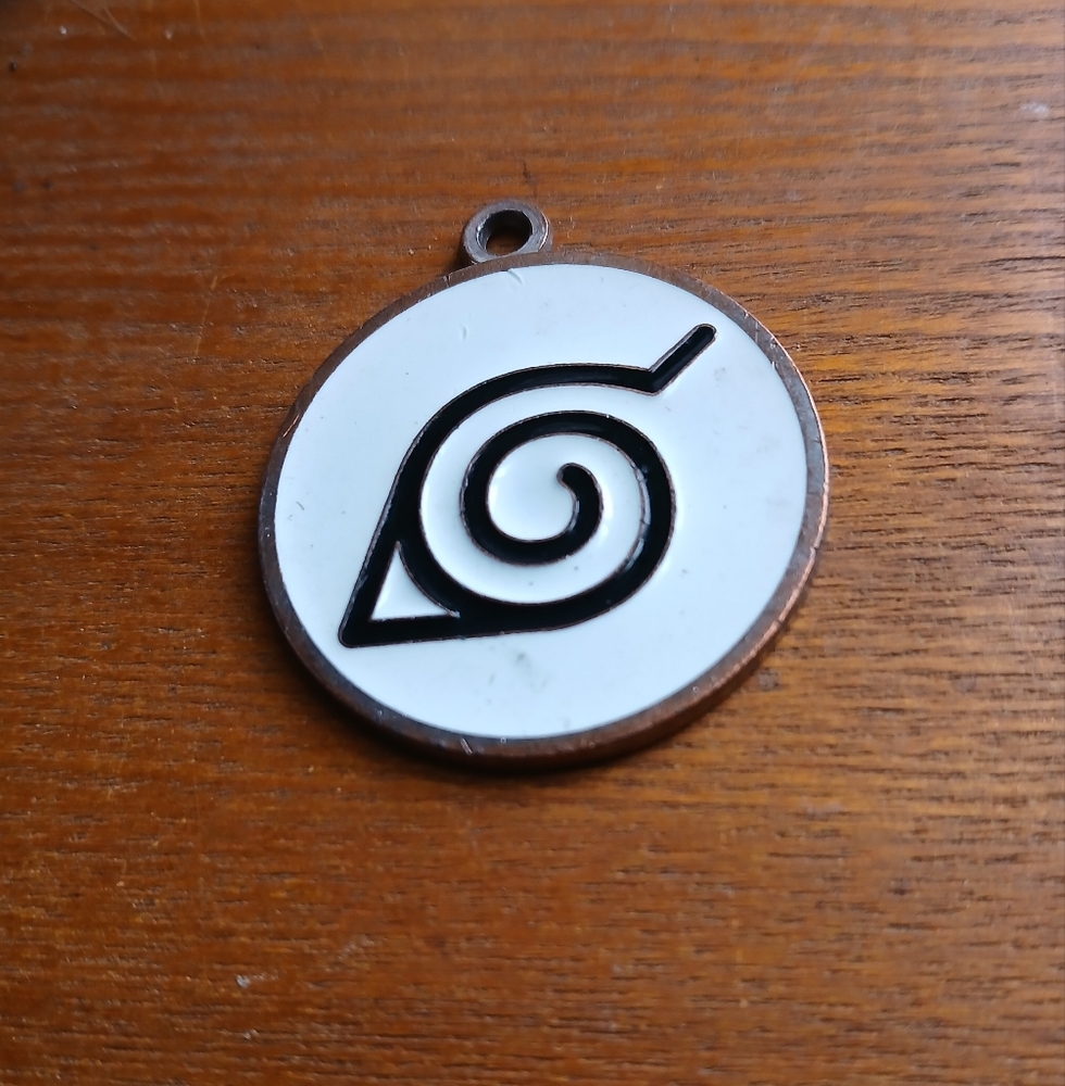 White and Black Naruto Pendant